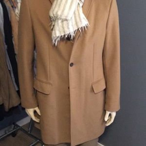 Banana Republic Size Large Wool Coat Camel